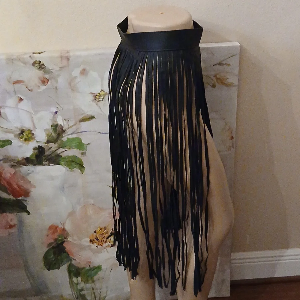 Long Fringe Belt